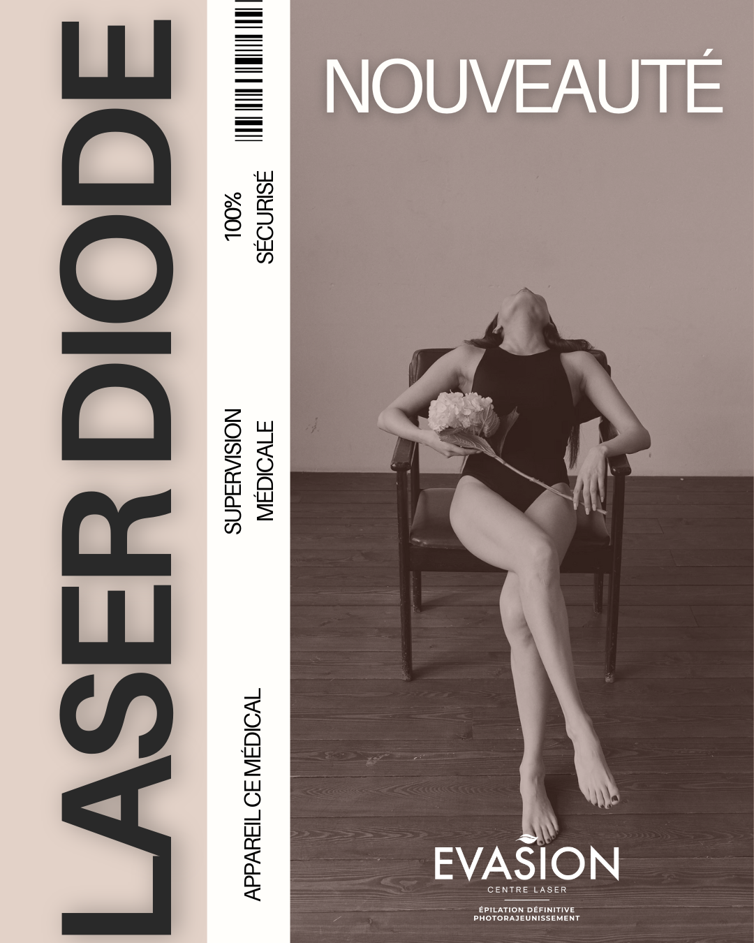 faire des séances de lumière pulsée ou laser pour éliminer les poils, institut de beauté à Marseille 13008