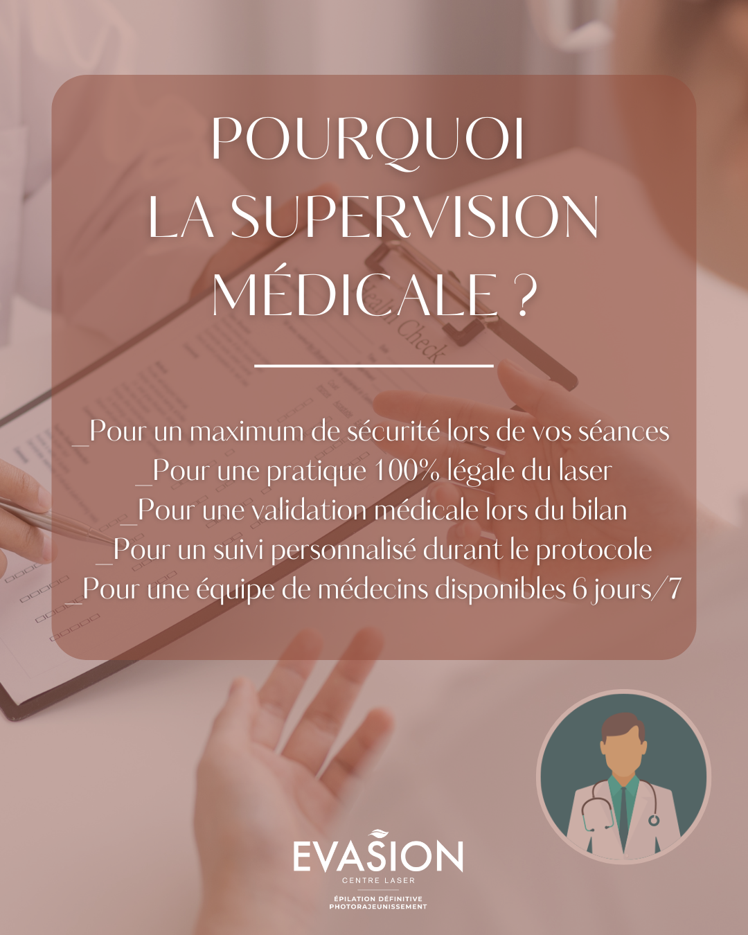centre esthétique avec supervision médicale pour l