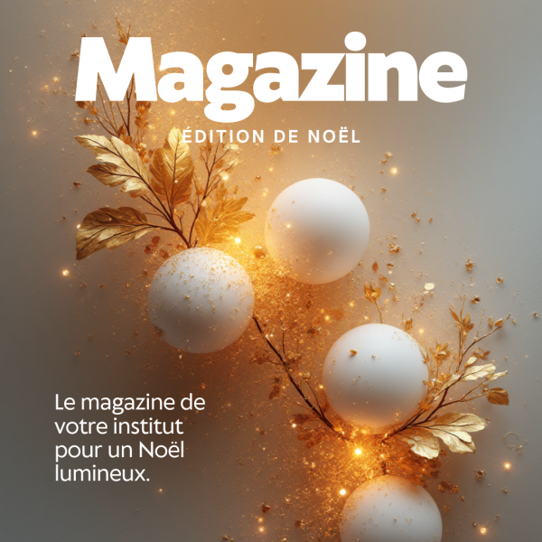 magazine de noël d'institut de beauté à Marseille 13008