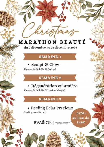 programme beauté pour le soin du visage avant les fêtes de Noël Marseille 13008